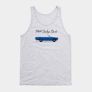 1964 Dodge Dart blue Tank Top